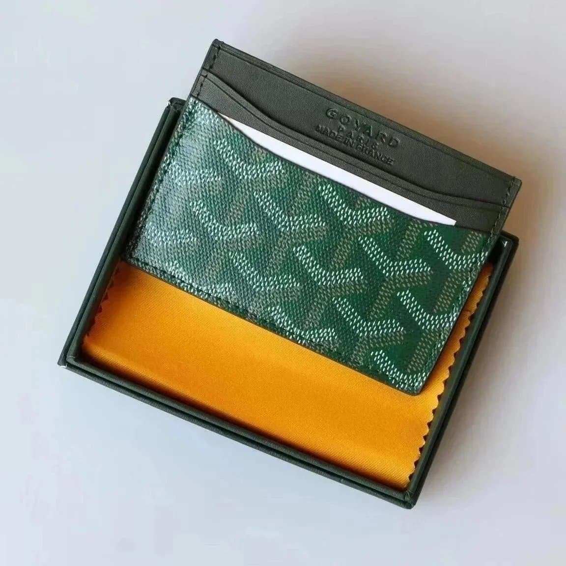 Goyard Card Holder Saint Louis Pattern — 2