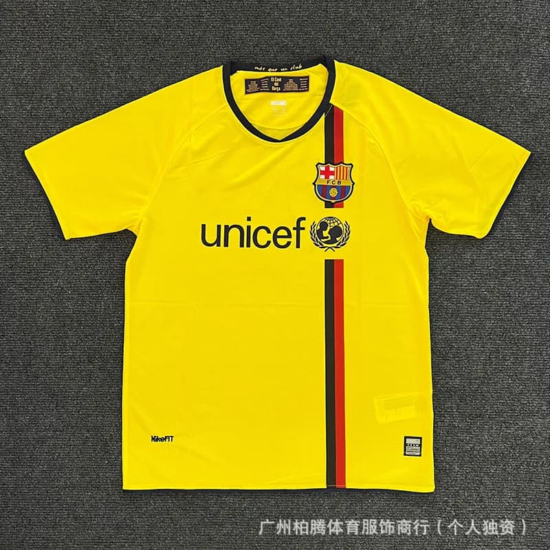 Home Jersey 2023-24 Striped — 08-09巴萨客