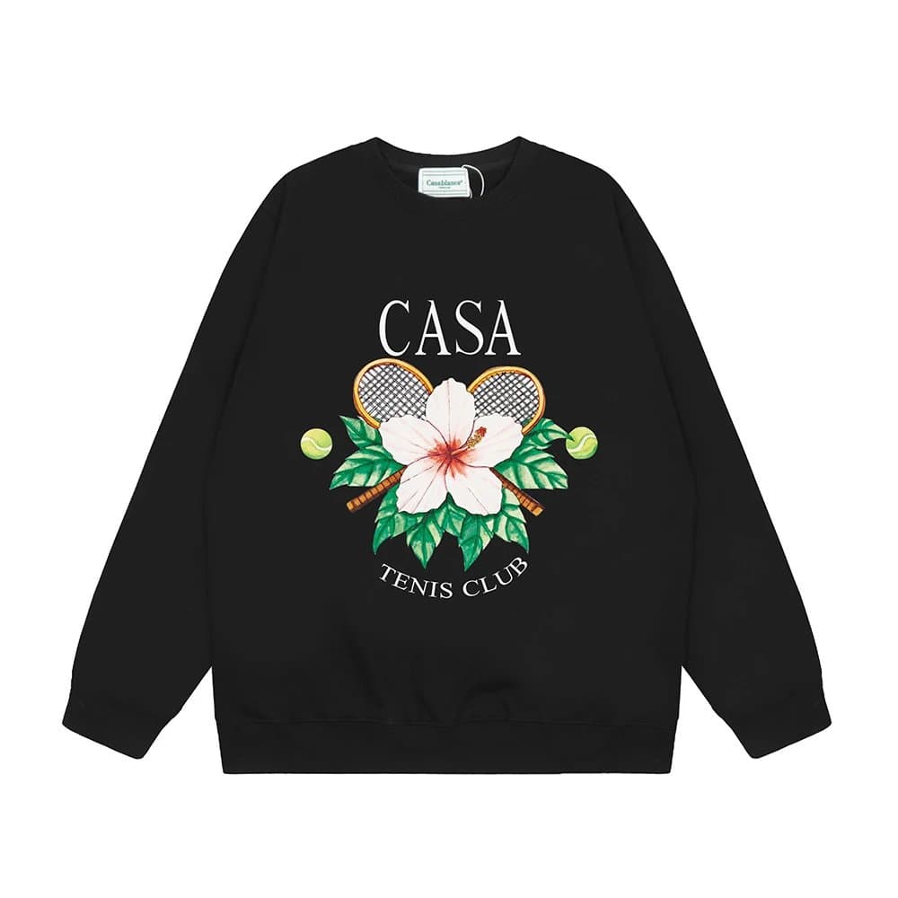 Casablanca Sweatshirt Tennis Club Graphic