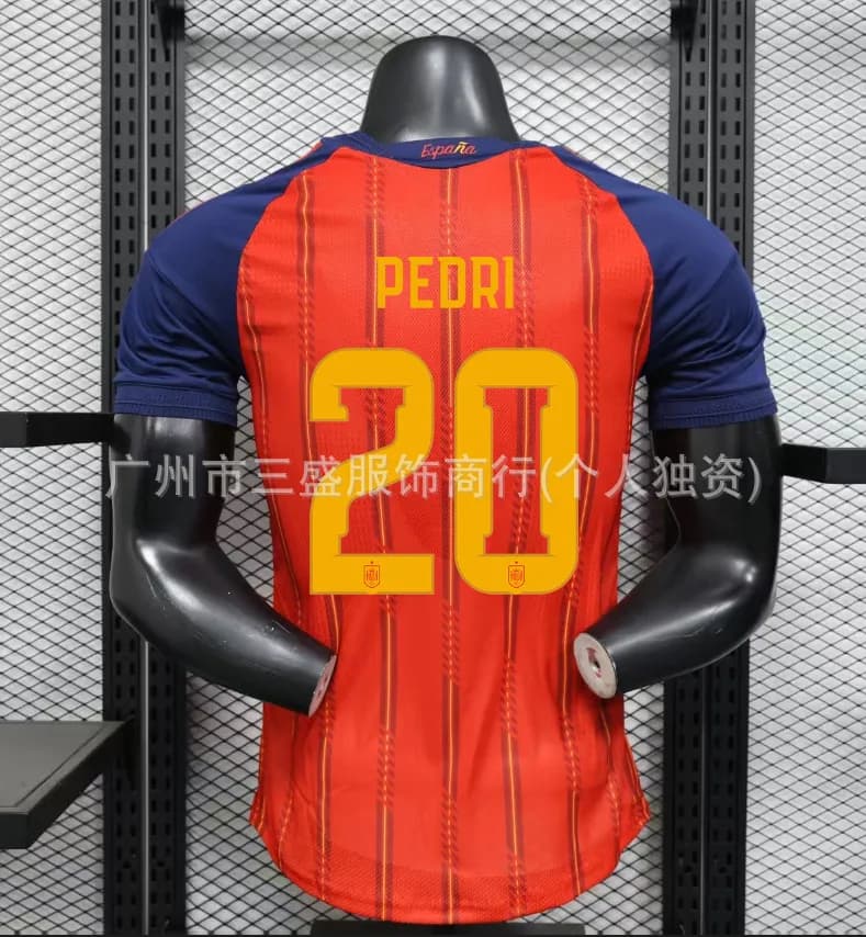 Nike Spain National Team Jersey 2024 Away — 2627西班牙主场球员版20号