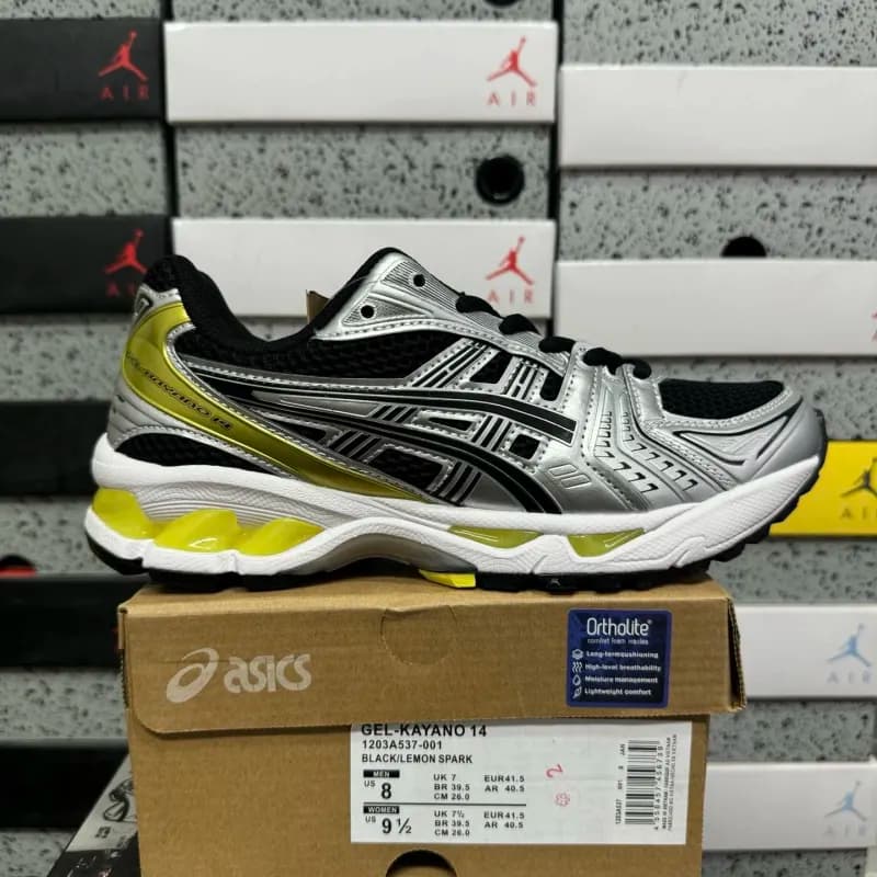Asics GEL-KAYANO 14 Grey/Silver — 1203A537-001
