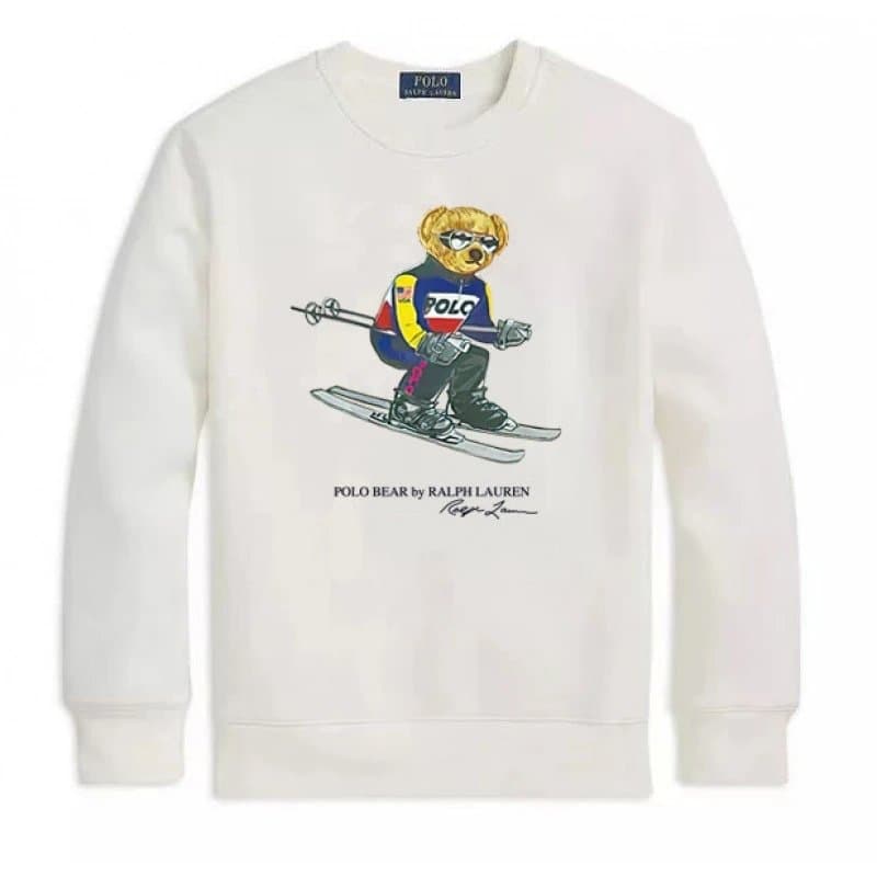 Polo Ralph Lauren Polo Bear Sweatshirt Off-White — Y4·白色
