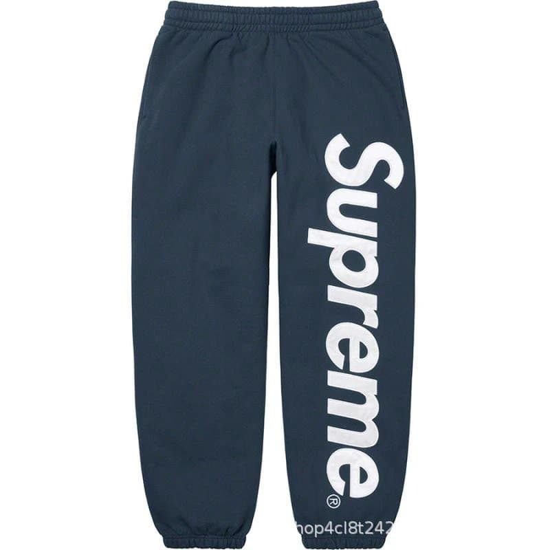 Supreme Knit Vest Pixel Logo — A309#宝蓝色