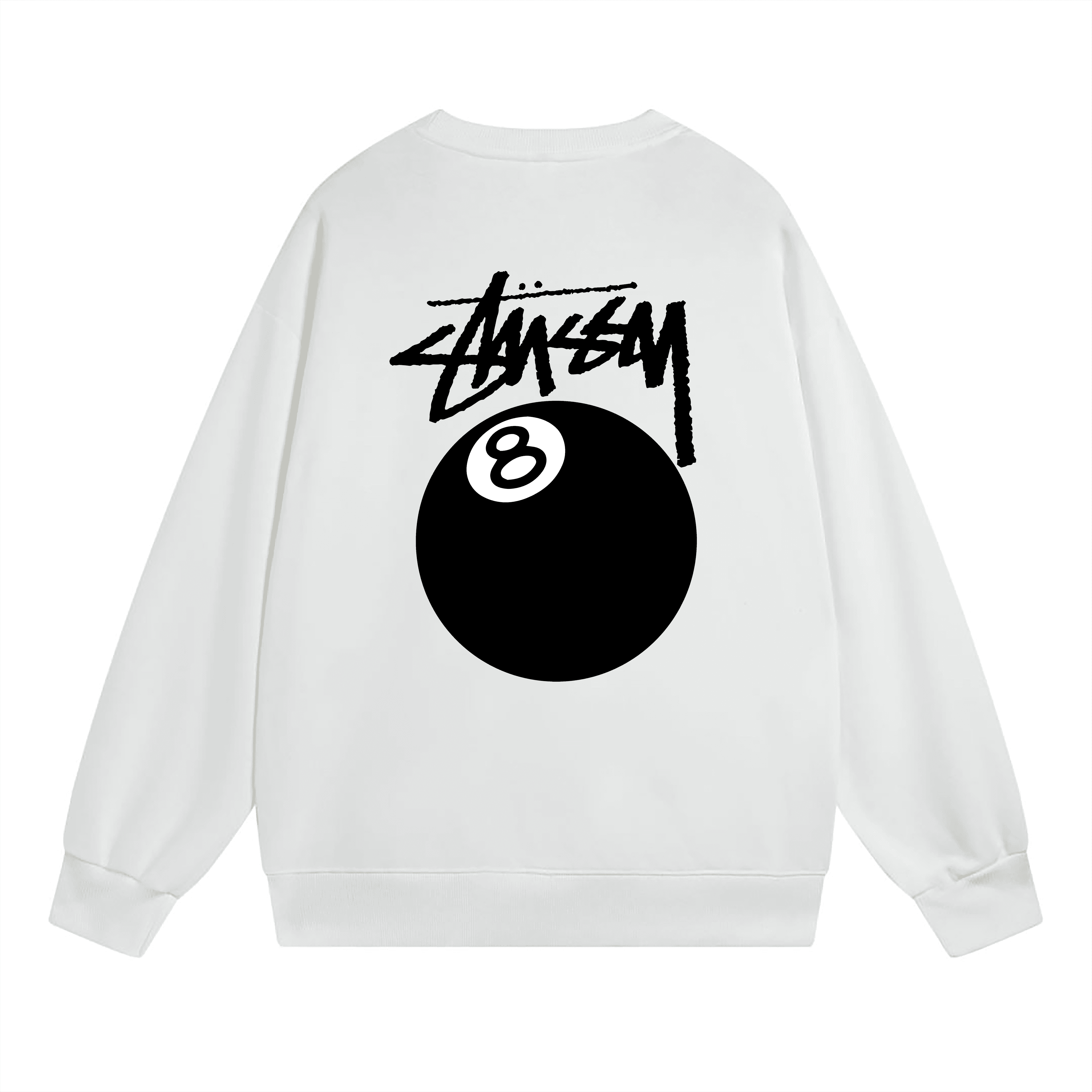Fear of God Essentials Crewneck Sweatshirt 8 Ball Graphic — S2