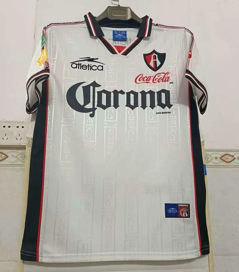 Adidas Real Madrid Training Jersey Siemens Mobile Sponsor — 1999-00阿特拉斯客场