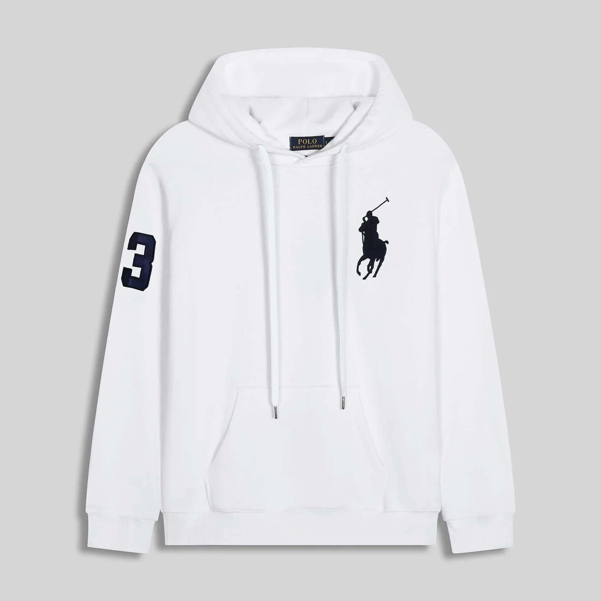 Polo Ralph Lauren Cable Knit Sweater Heather Grey — 912白