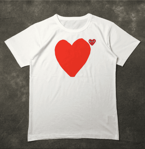 Comme des Garçons Play T-Shirt Eye Patch Sleeve — 25