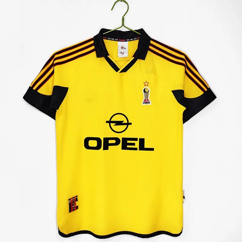 Adidas AC Milan 1993-94 Home Shirt Opel Sponsor