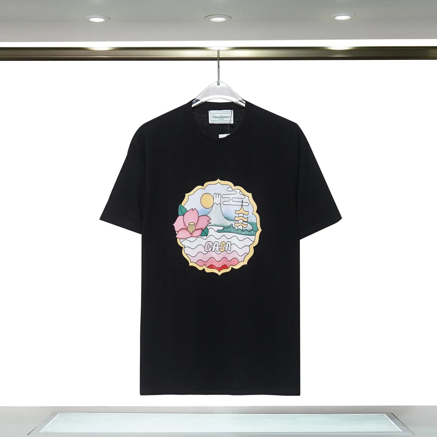 Casablanca Airways Tee Orange Graphic — 8057黑