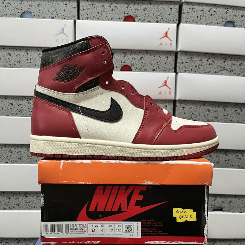 Air Jordan 1 High OG Bred Toe — DZ5485-612 龟裂芝加哥