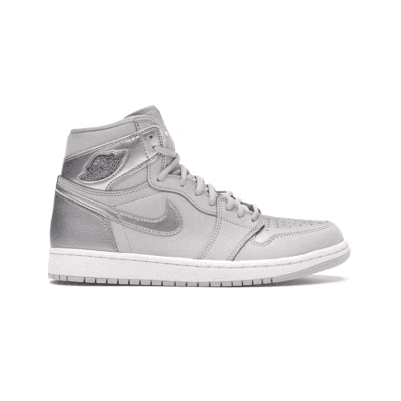 Air Jordan 1 High Metallic Silver
