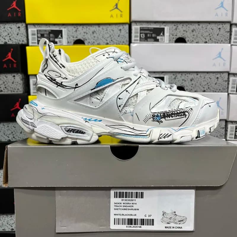 Balenciaga Speed Trainer Sketch Mesh