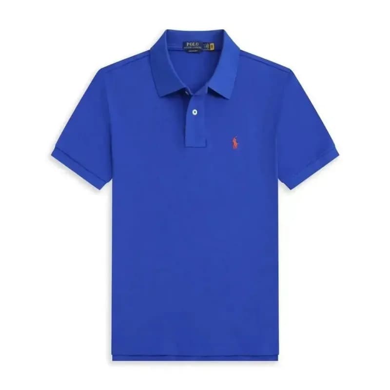 Polo Ralph Lauren Polo Shirt Classic Fit — 彩蓝红