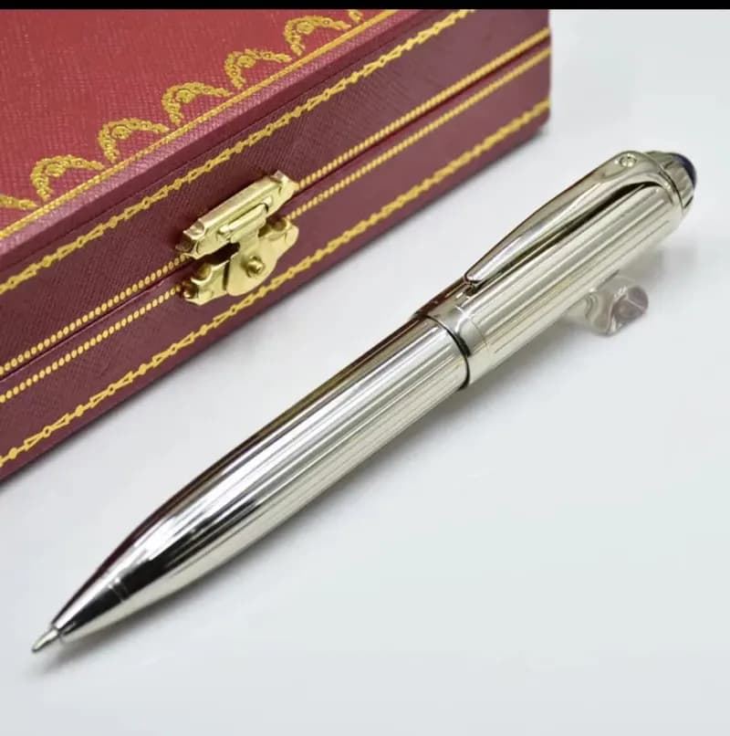 Cartier Ballpoint Pen Classic Black with Chrome Trim — 19款