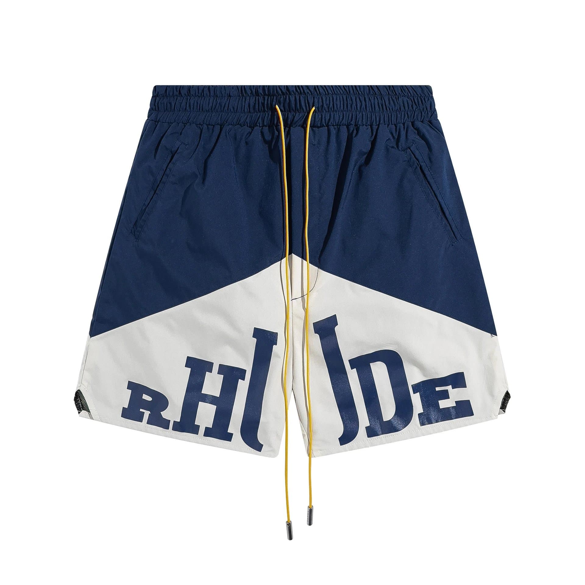 Polo Ralph Lauren Logo Shorts Green White Contrast — 8048蓝色