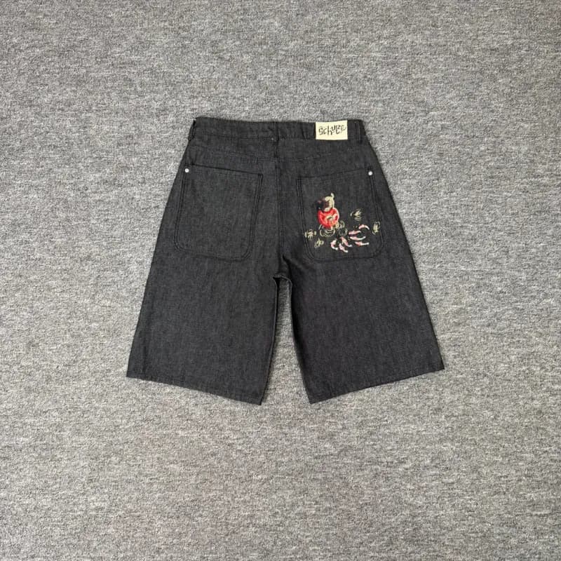 BAPE Patchwork Jeans Custom Back Patch — DE11