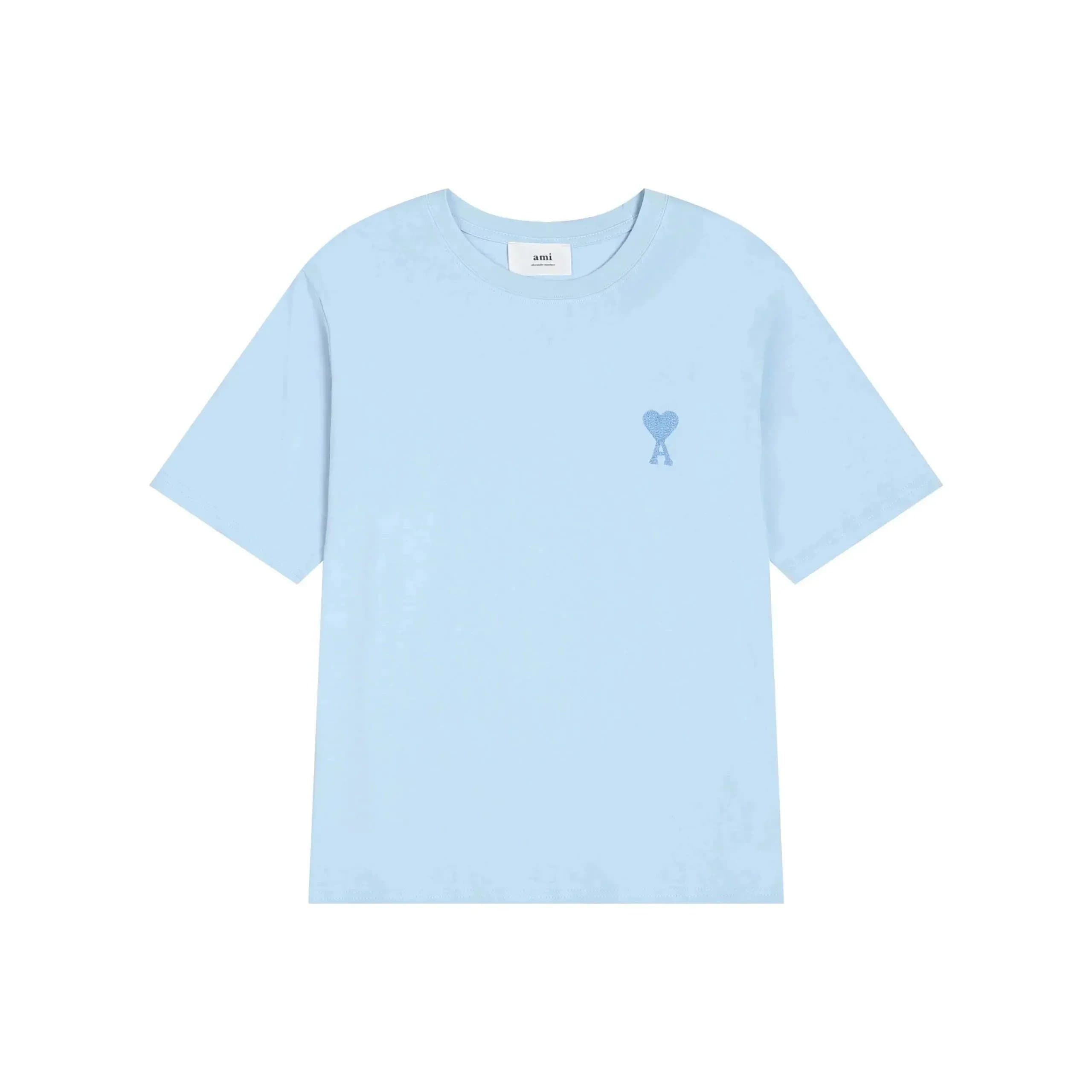AMI Paris Logo T-Shirt Heart Logo