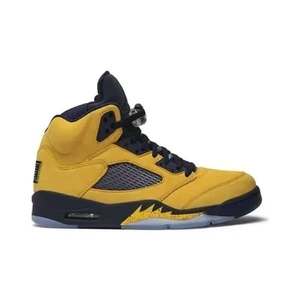 Air Jordan 5 Fire Red — Michigan