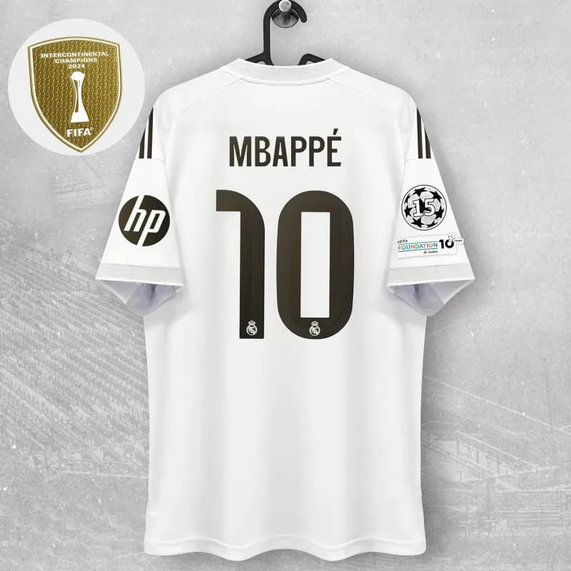 Adidas Real Madrid Away Jersey Endrick #9 — 2526real madrid home court#10 champions league