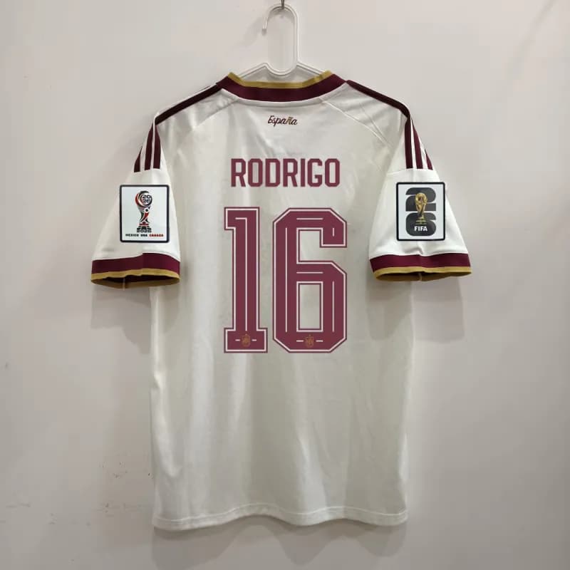 Adidas Spain National Team Away Jersey 2006 World Cup Rodrigo #16