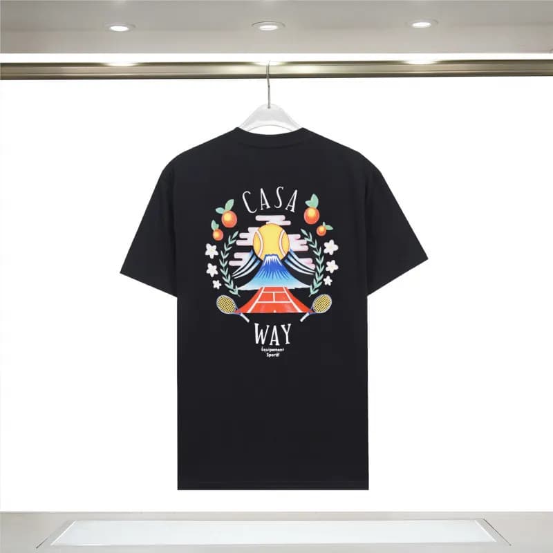 Casablanca Casa Blanca Tee Column Print — 876前后印花黑