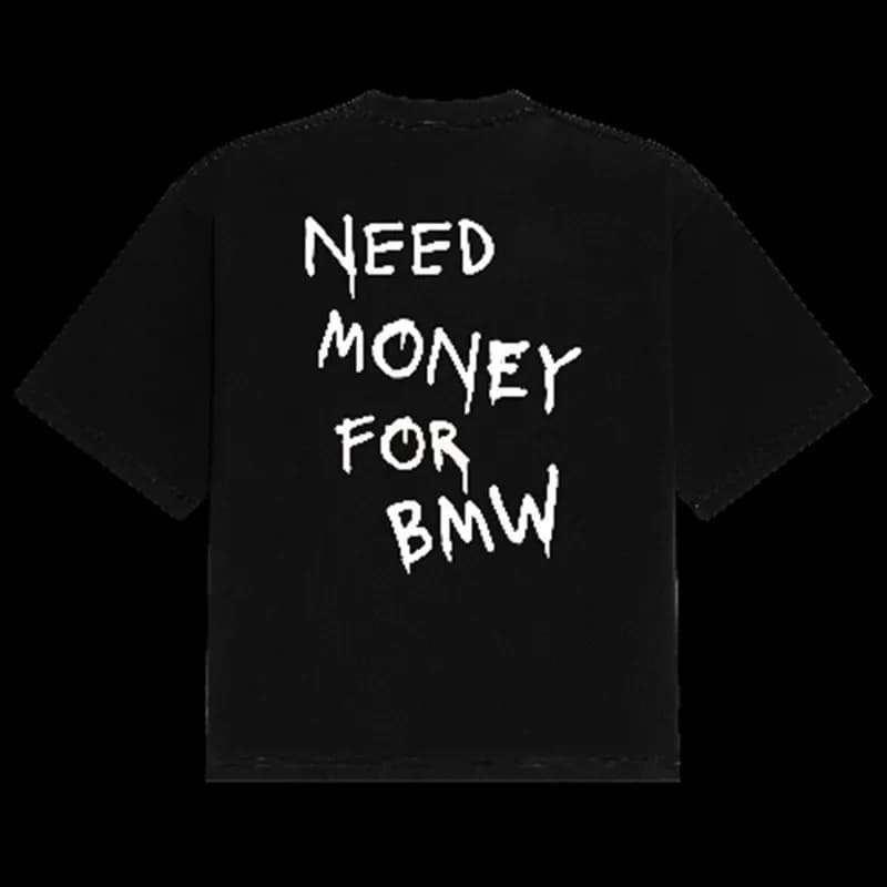 Rhude Porsche Graphic Tee Classic Back Print — TX4HY0MY