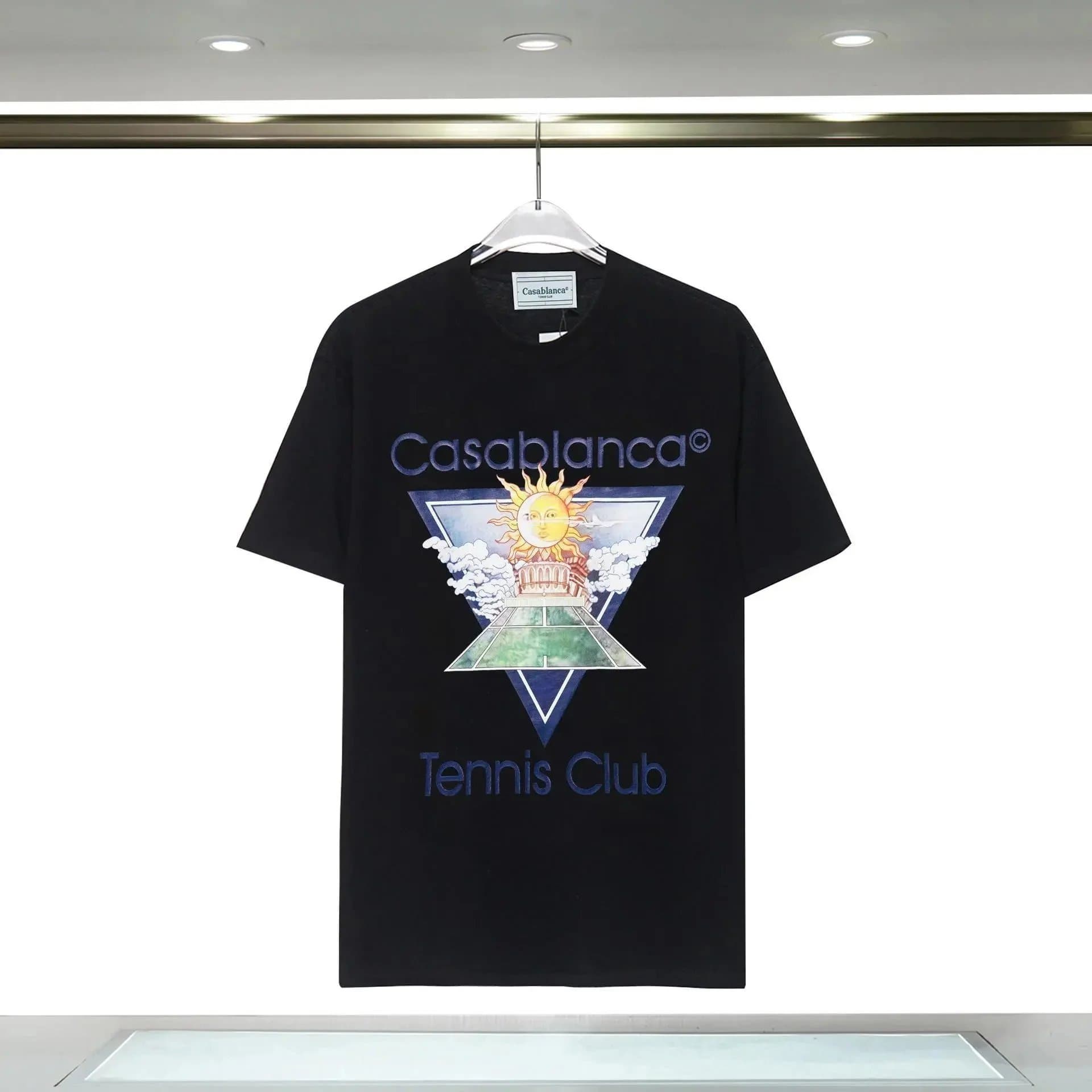 Casablanca Stork Joy Tee Multi-Stork Print — 36