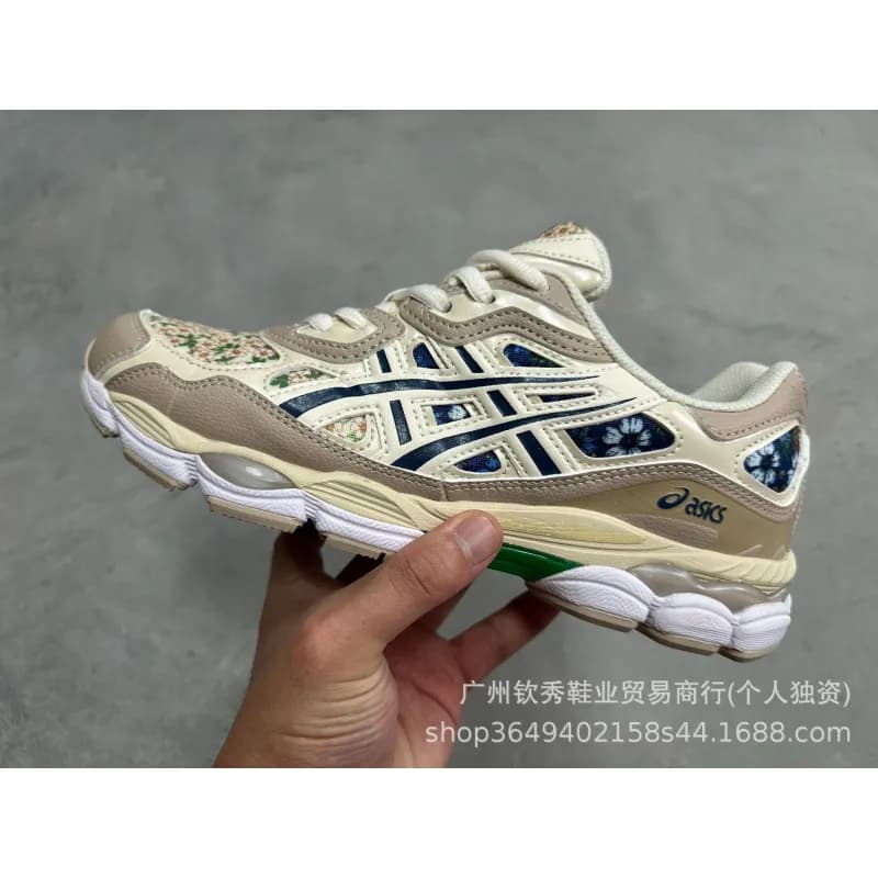 Asics Gel-Kayano 14 Black Grey — Rice brown blue 1202a441-250