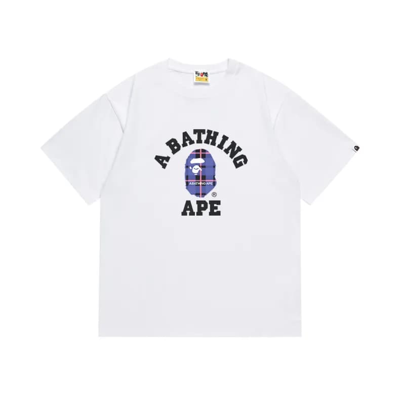 BAPE Graphic Tee A Bathing Ape Logo — 196 white