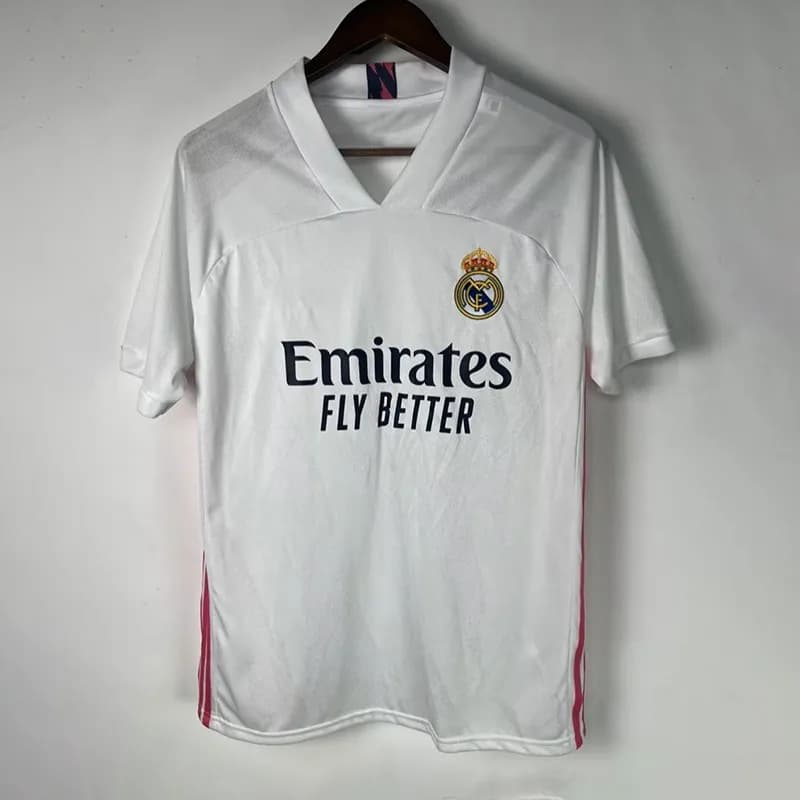 Adidas FC Barcelona Training Jersey Qatar Airways Sponsor — 20-21皇马主场