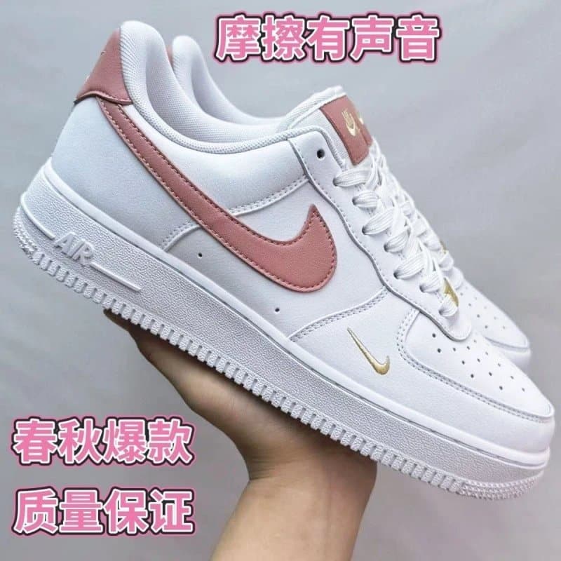 Nike Air Force 1 Low Triple Black — 白粉金钩 **纯原-春季爆款-极速发货