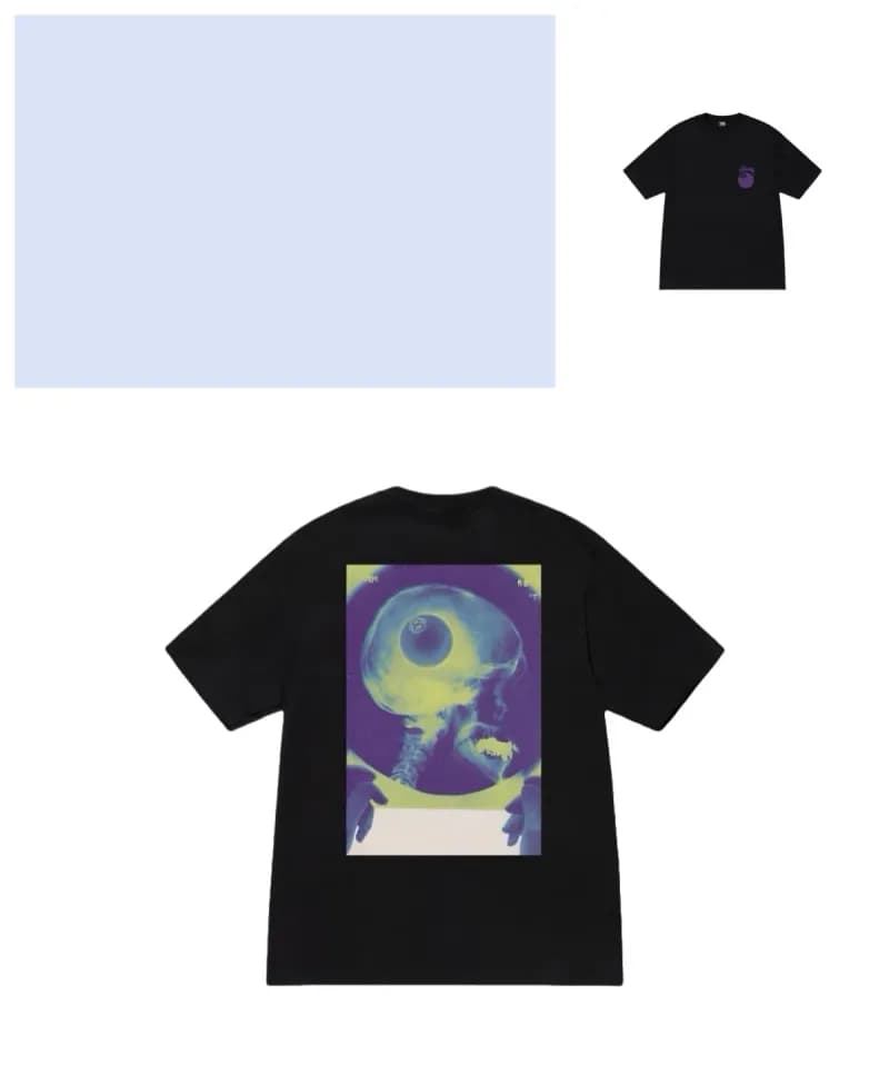 Stüssy Talking Heads Tee Graphic Print — 2012黑色