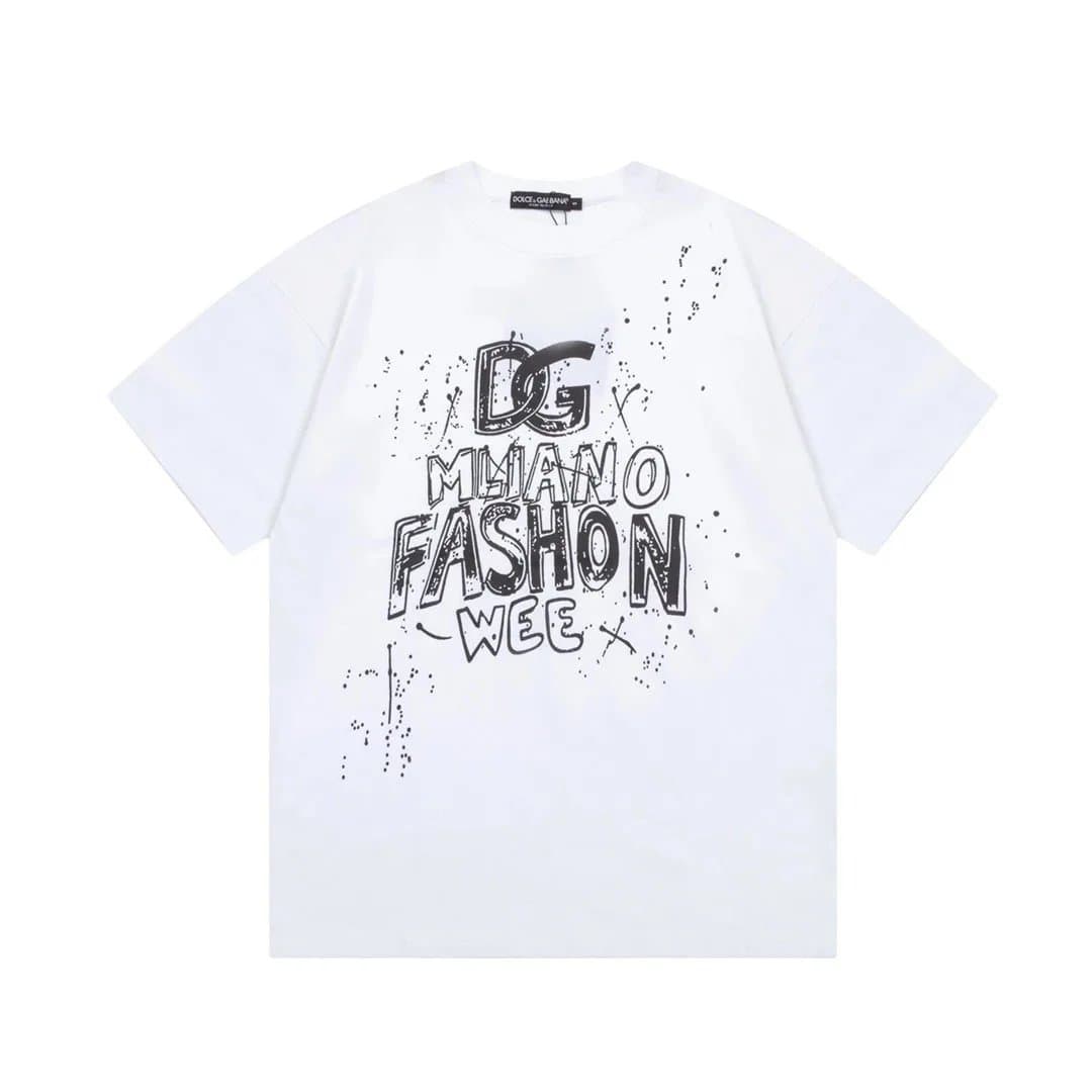 Dior T-Shirt DG Milano Logo — 010140031