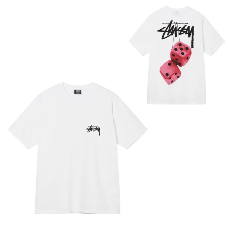 Stüssy Wizard Graphic Tee Black with Wizard Print — 851白色