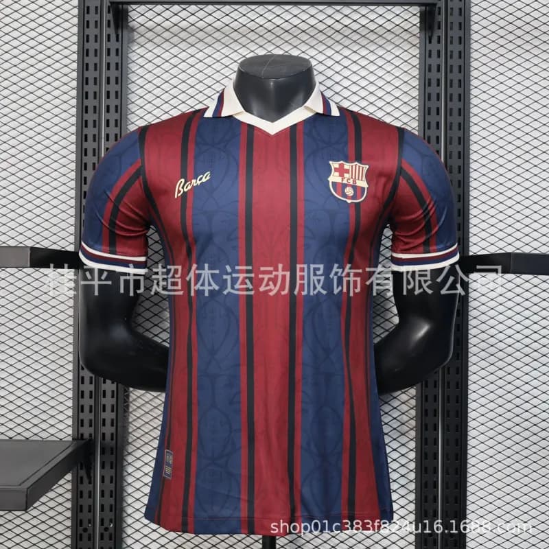 Football Jersey Barca Striped