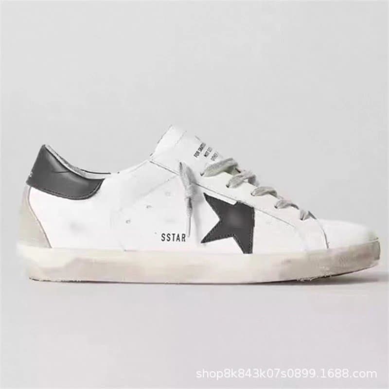 Golden Goose Superstar Distressed Silver — 10