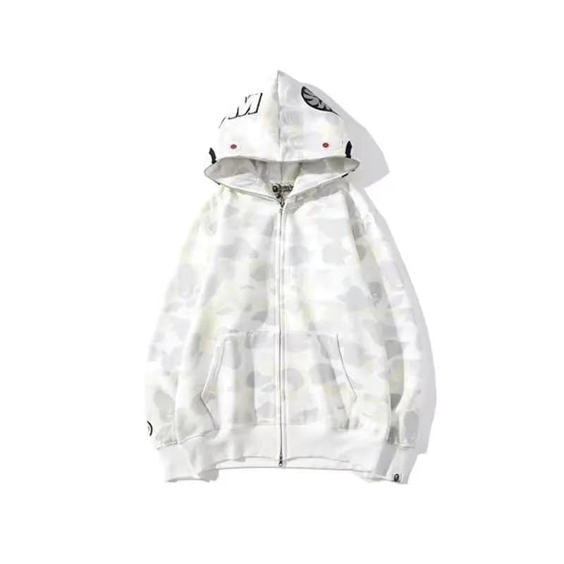 BAPE Full-Zip Hoodie Camouflage Print