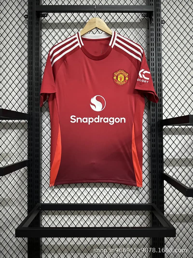 Home Jersey 2024 Pink — 24-25曼联主场