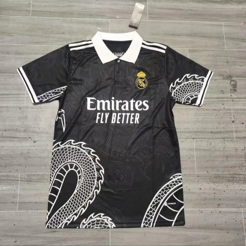 Adidas Real Madrid Home Jersey Dragon Print