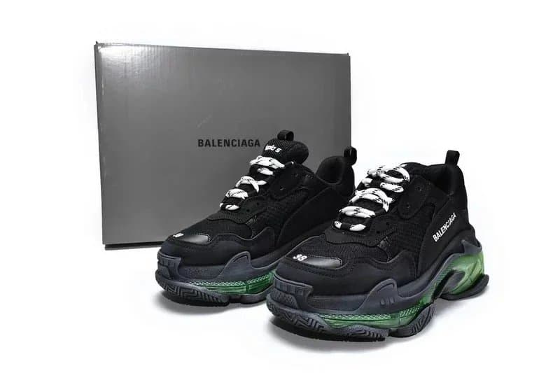 Balenciaga Triple S Beige Brown — 8黑绿