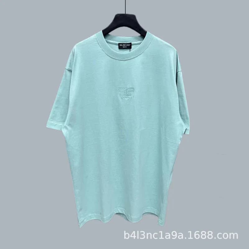 Balenciaga Logo T-Shirt Mint Green