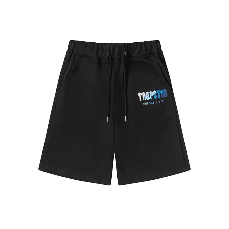 Trapstar Logo Shorts Gothic Logo Print — DK2HY0C8