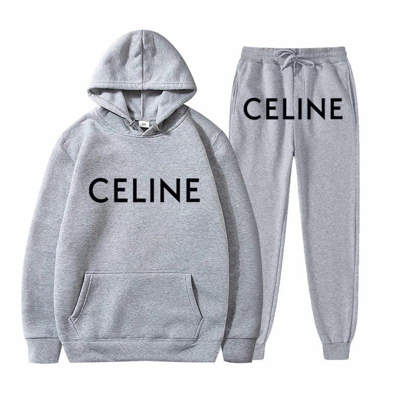 Celine Logo Joggers White Logo — 6