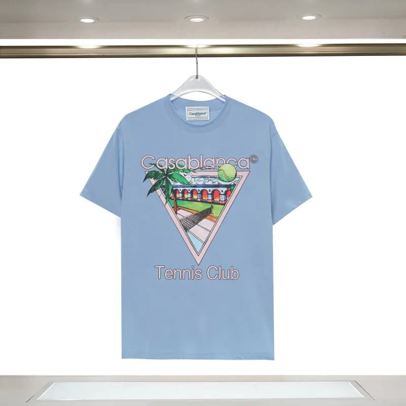 Casablanca T-Shirt Unity Is Power Graphic — 8292 blue
