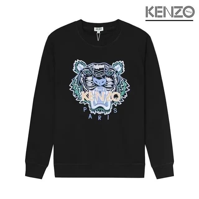 Kenzo Tiger Sweatshirt Embroidered Tiger