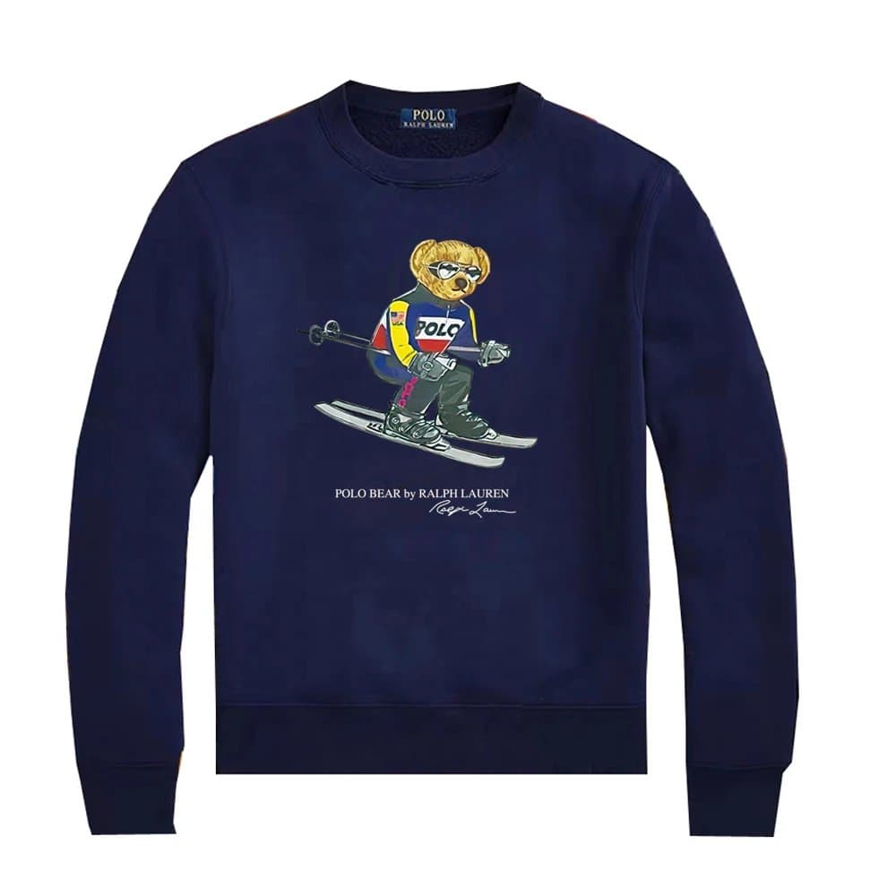 Polo Ralph Lauren Polo Bear Sweatshirt Skiing Bear Graphic