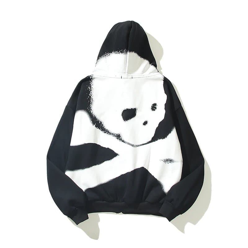 Balenciaga Panda Hoodie Spray-Paint Graphic