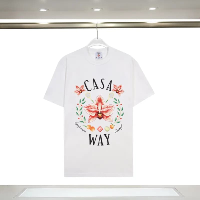 Ringer T-Shirt Celine Paris Logo — 937 white