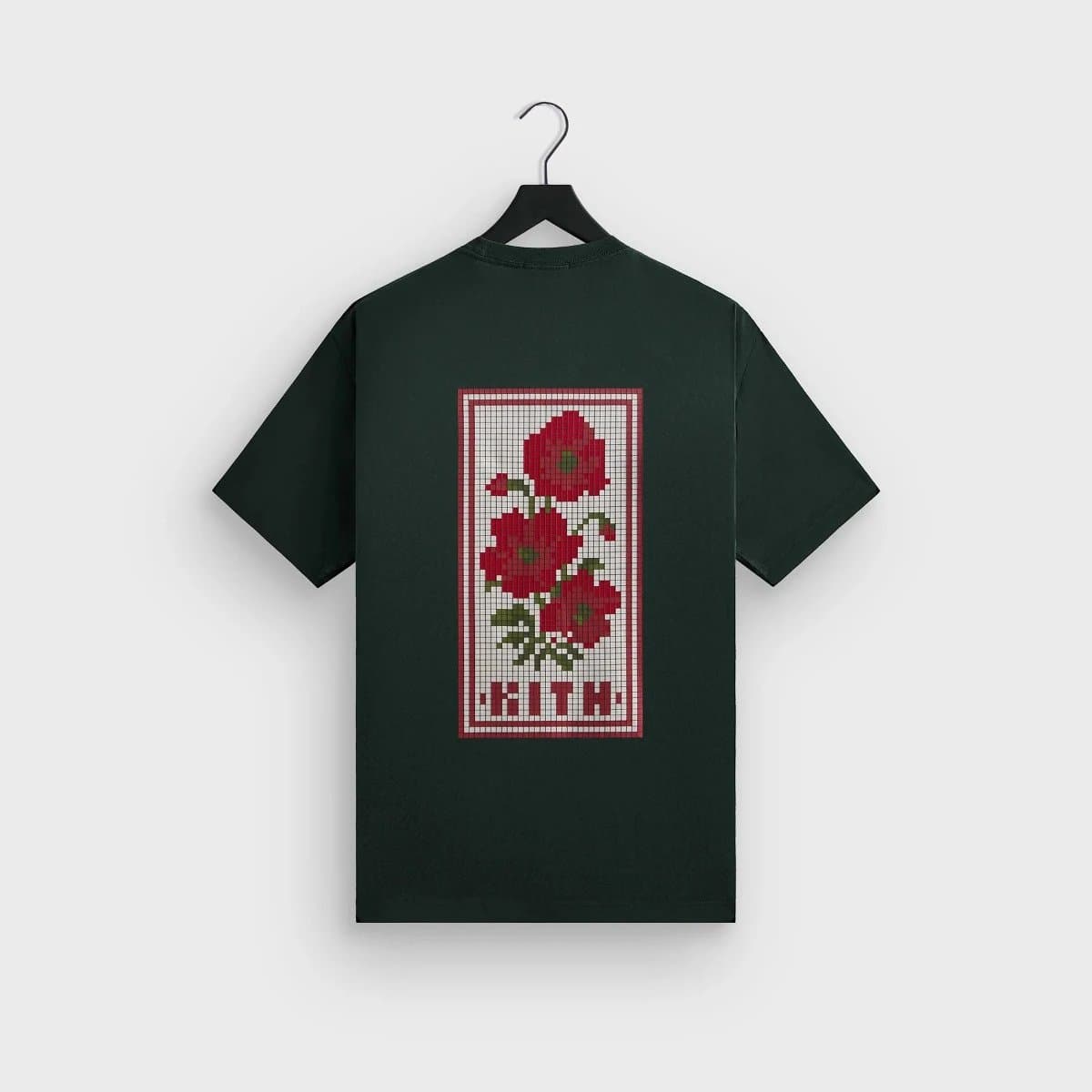 Kith Graphic Tee NY to the World — Blossom Logo FB墨绿