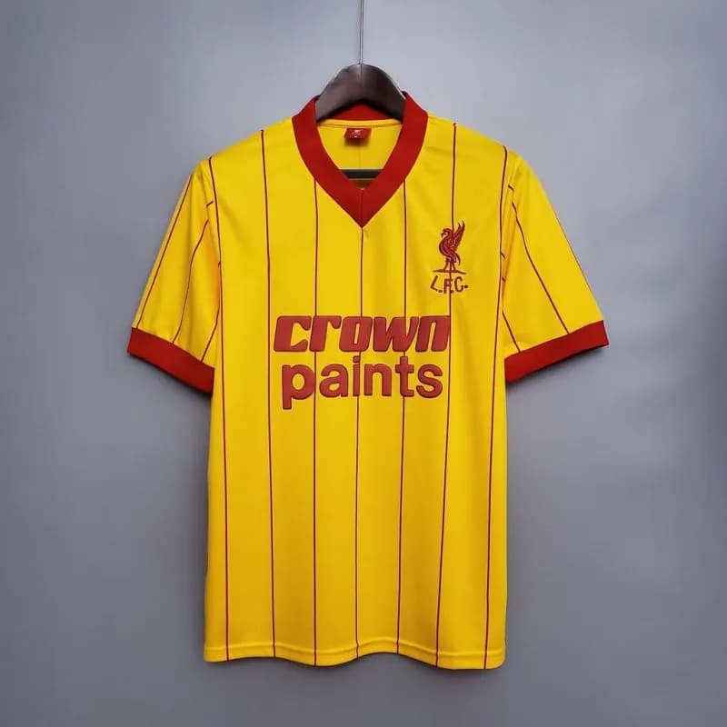 Liverpool FC Home Shirt Crown Paints 1985-86